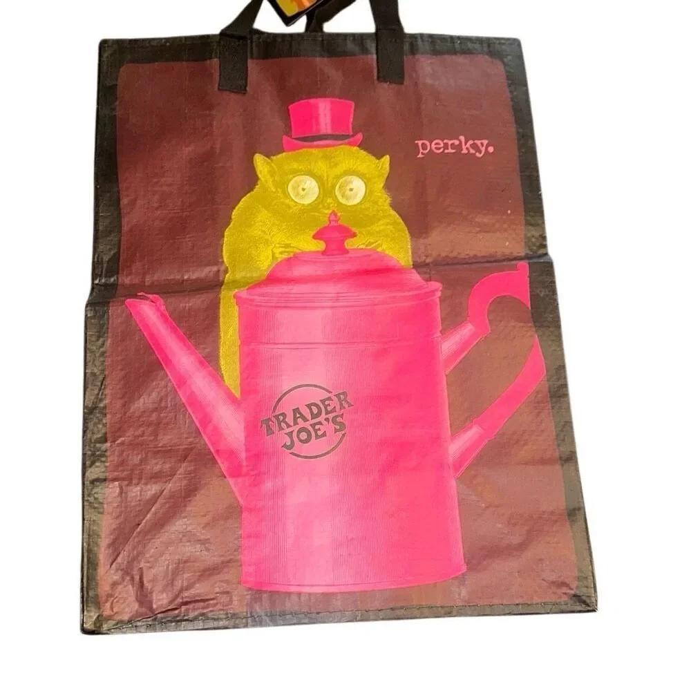 NWT Trader Joe’s uni-corny Reusable Shopping Bag Carry Tote